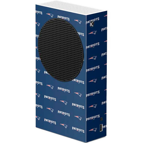 NFL New England Patriots Blitz Series Xbox Series S Console Skin